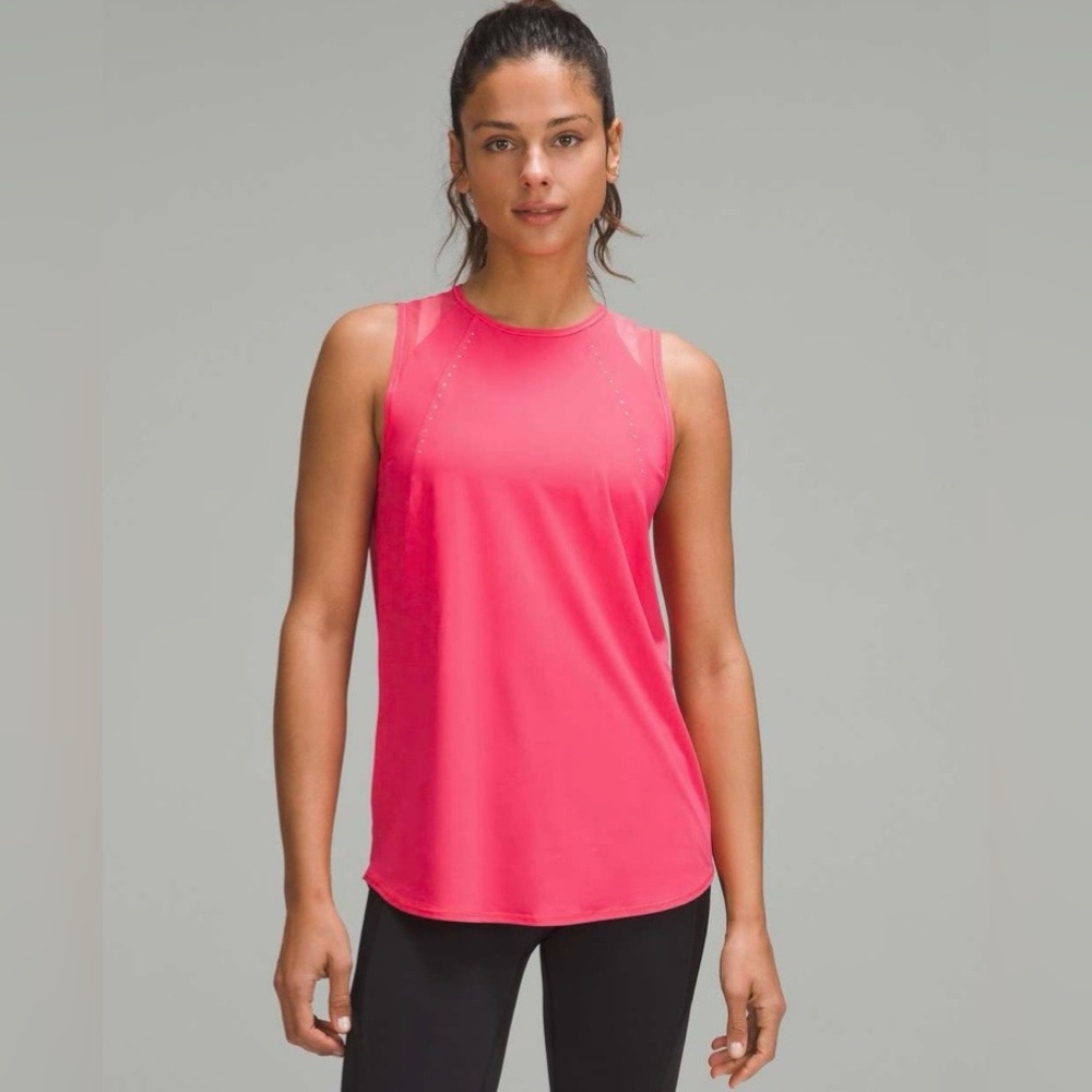 lululemon athletica Pink Sleeveless Athletic Tank Top